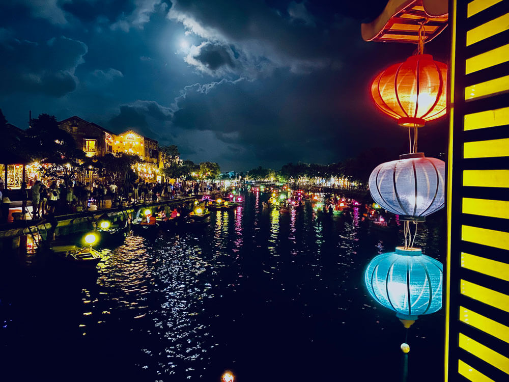 Fullmoon Lantern Festival i Hoi An