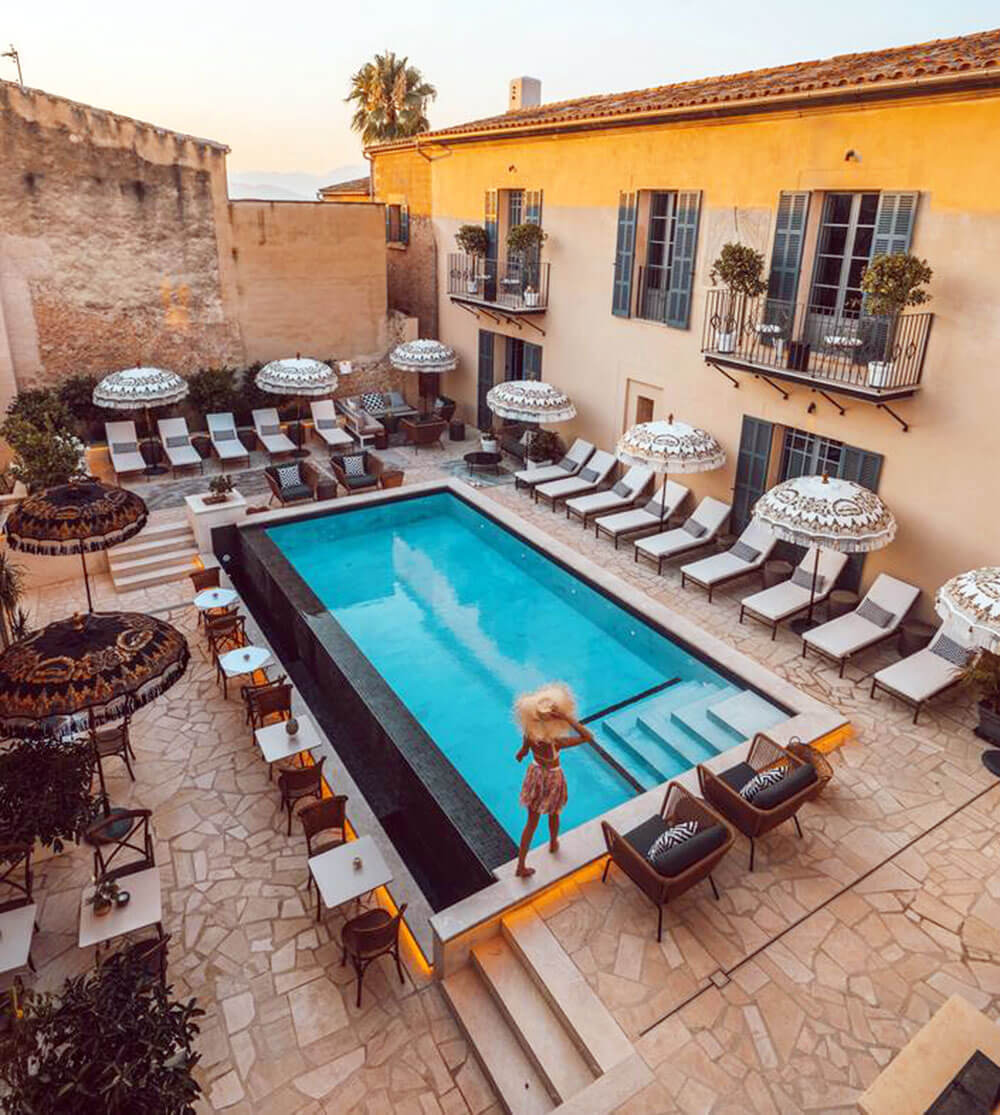 Ten Mallorca Boutique Hotel i den lilla pittoreska byn Sineu