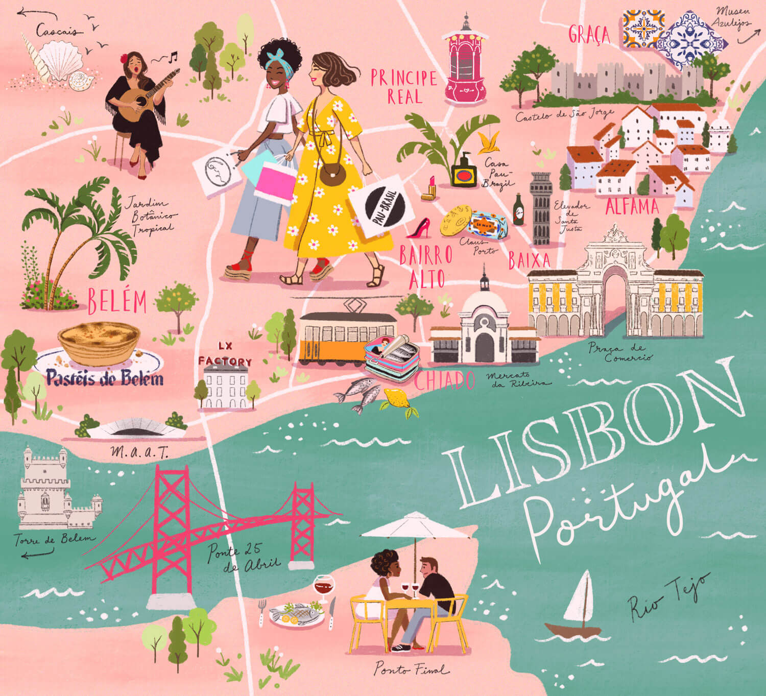 Lissabon karta