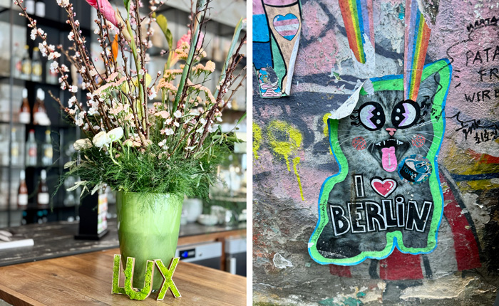 En trevlig del av Berlin: Auguststraße i Mitte